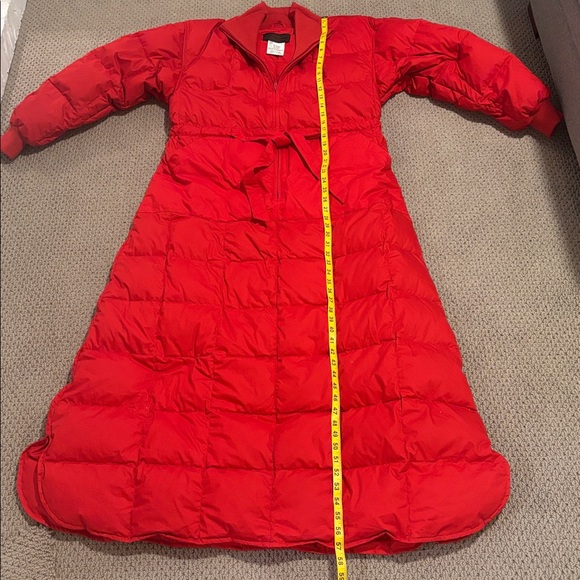 Vintage Eddie Bauer Red Goose Down Floor Length Parka Women’s Large - Picture 6 of 8